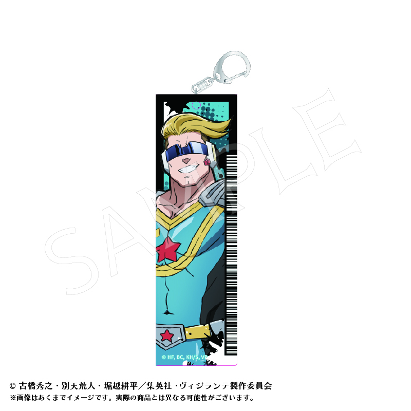 "My Hero Academia: Vigilantes" Acrylic Tag Key Chain A Captain Celebrity