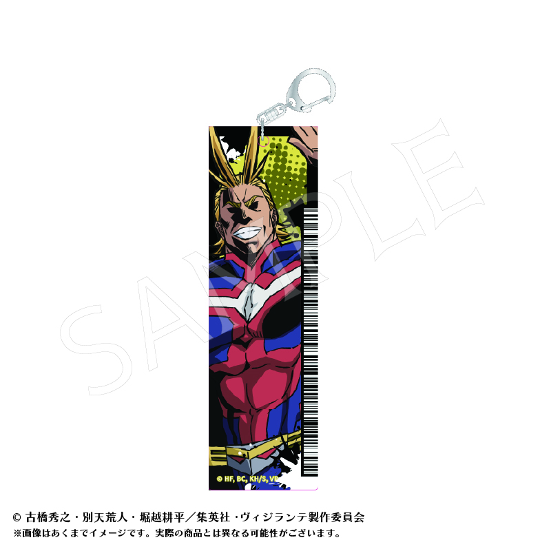 "My Hero Academia: Vigilantes" Acrylic Tag Key Chain A All Might