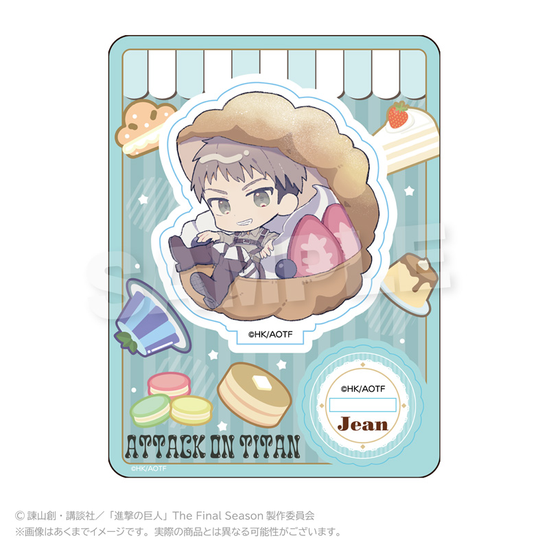 "Attack on Titan" Mini Character Stand Dessert Ver. Jean