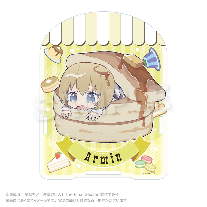 "Attack on Titan" Acrylic Pen Stand Dessert Ver. Armin