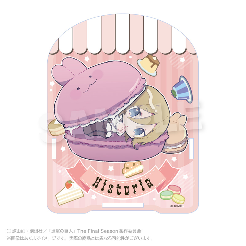 "Attack on Titan" Acrylic Pen Stand Dessert Ver. Historia