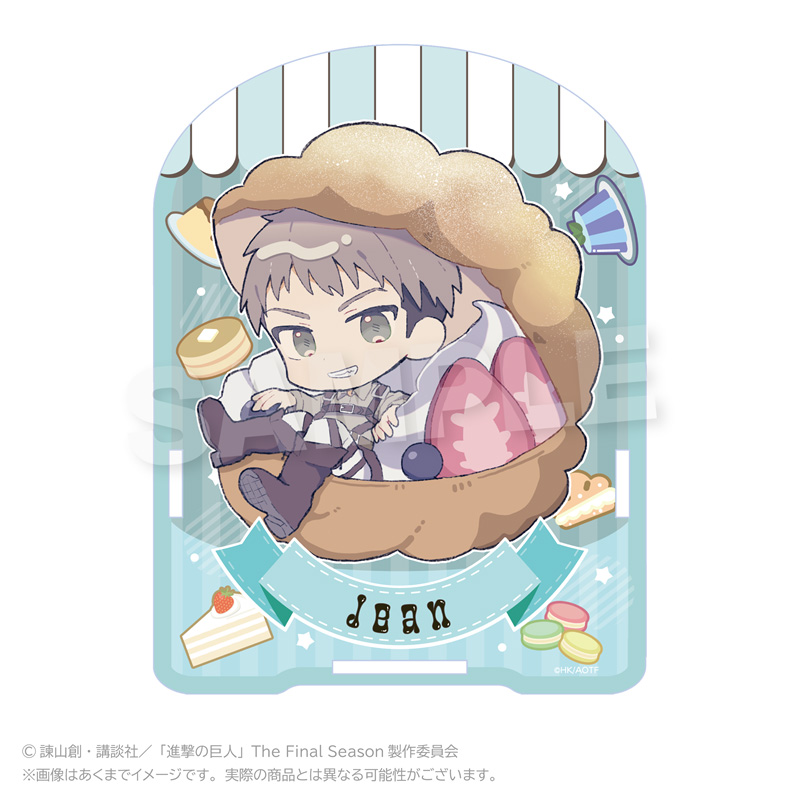 "Attack on Titan" Acrylic Pen Stand Dessert Ver. Jean