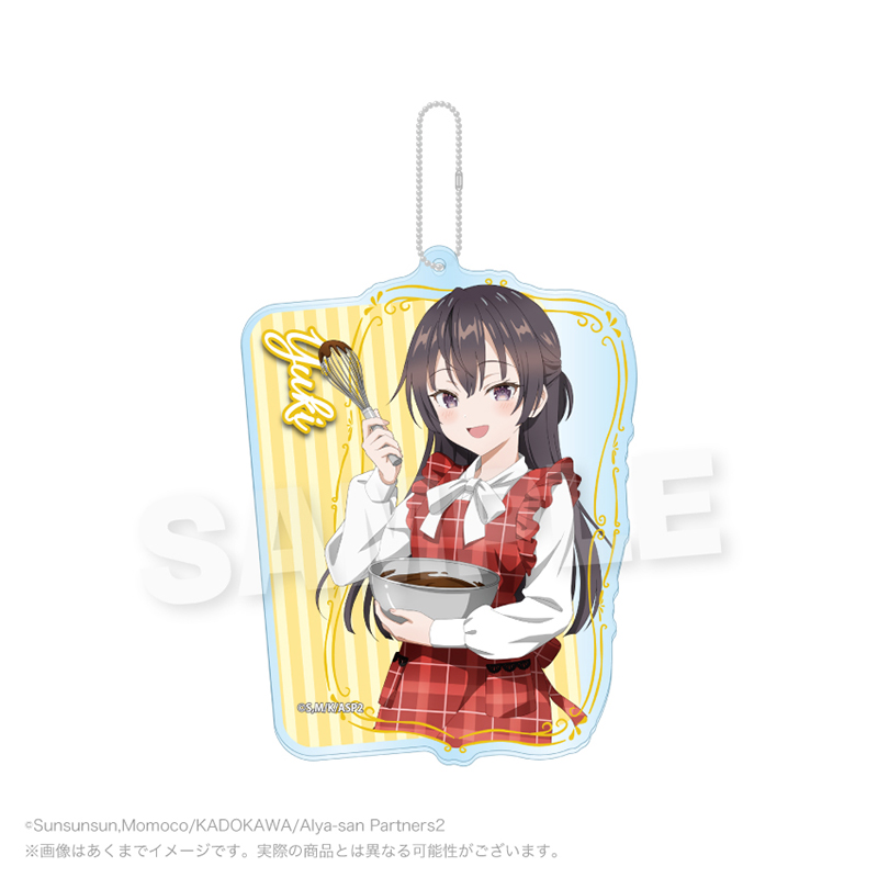 "Alya Sometimes Hides Her Feelings in Russian" Big Acrylic Key Chain Yuki B