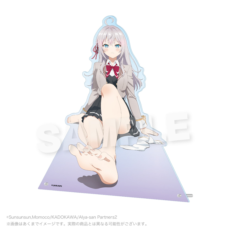 "Alya Sometimes Hides Her Feelings in Russian" Big Acrylic Stand Alya C