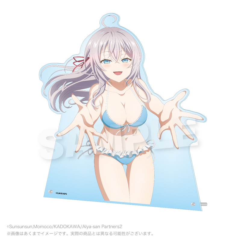 "Alya Sometimes Hides Her Feelings in Russian" Big Acrylic Stand Alya D