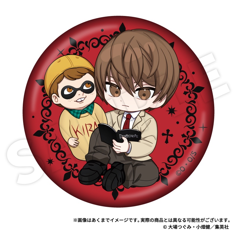 [Pre-order] "Death Note" Trading Can Badge Finger Puppet Ver.