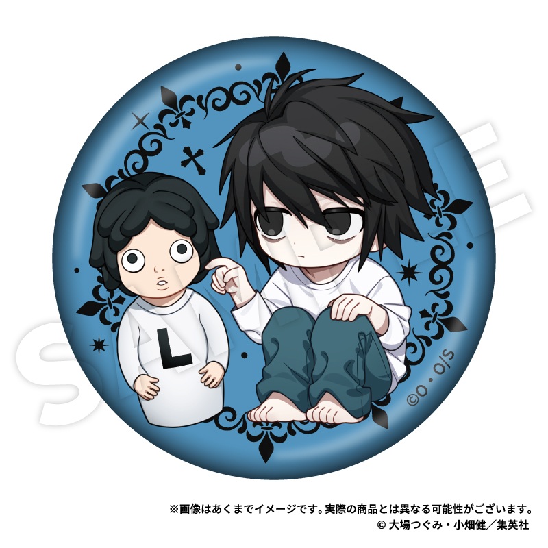 [Pre-order] "Death Note" Trading Can Badge Finger Puppet Ver.