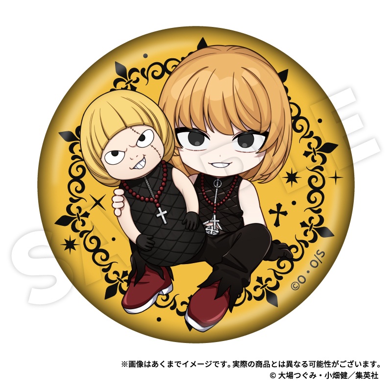 [Pre-order] "Death Note" Trading Can Badge Finger Puppet Ver.