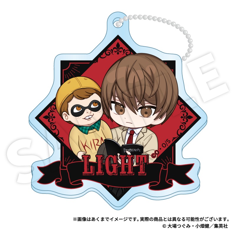 [Pre-order] "Death Note" Trading Acrylic Key Chain Finger Puppet Ver.