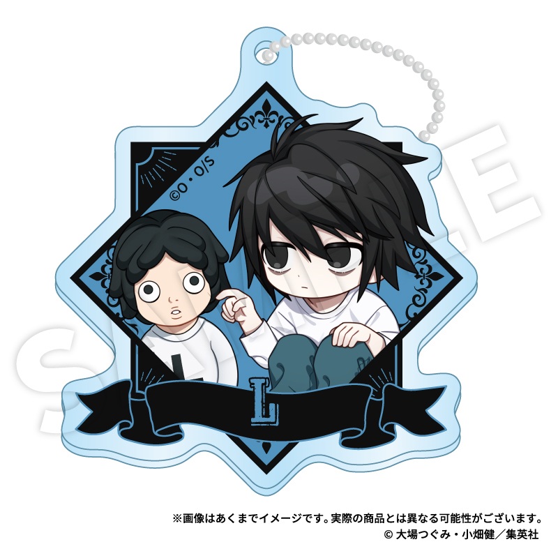 [Pre-order] "Death Note" Trading Acrylic Key Chain Finger Puppet Ver.
