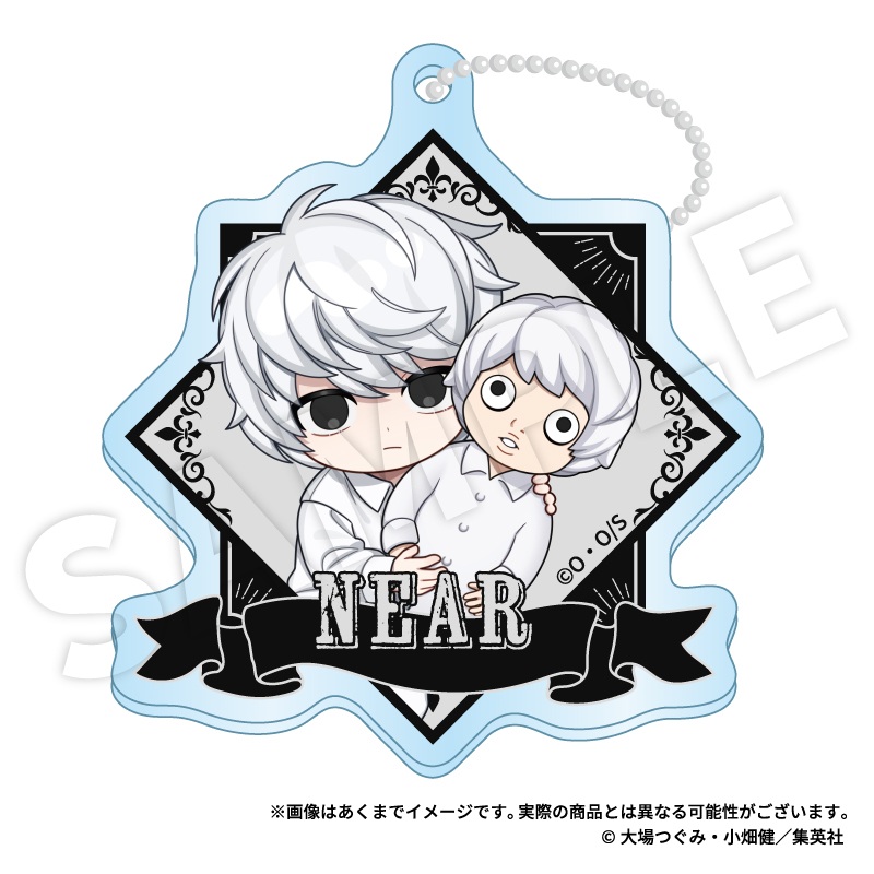 [Pre-order] "Death Note" Trading Acrylic Key Chain Finger Puppet Ver.