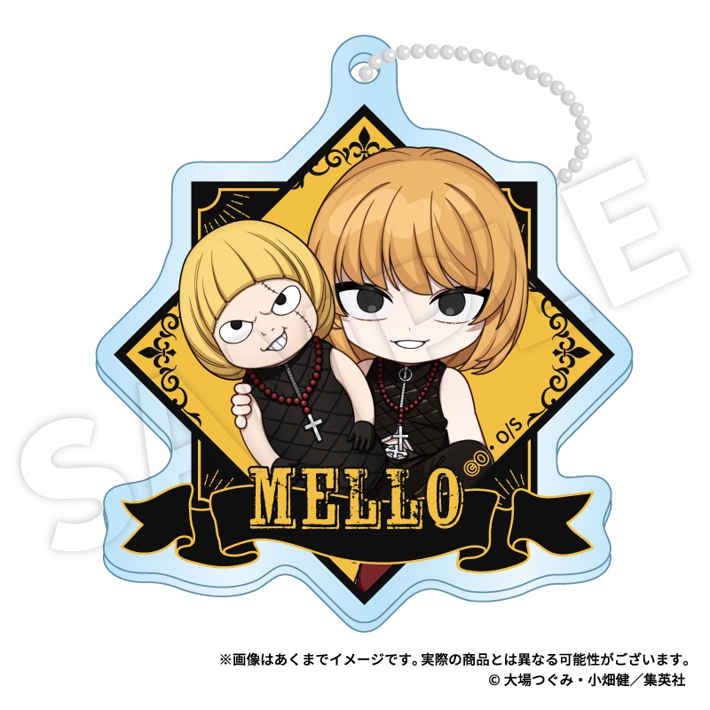 [Pre-order] "Death Note" Trading Acrylic Key Chain Finger Puppet Ver.