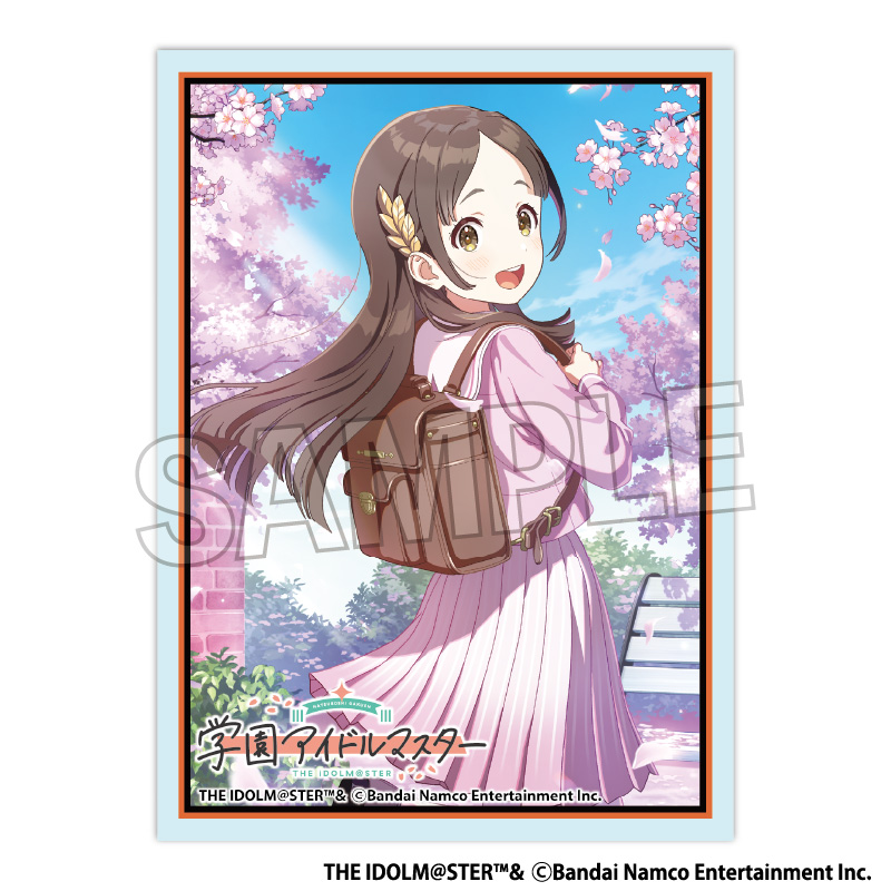 "Gakuen Idolmaster" Illustration Sleeve Matte Wonder Scale '25 Cherry Blossom Kuramoto China