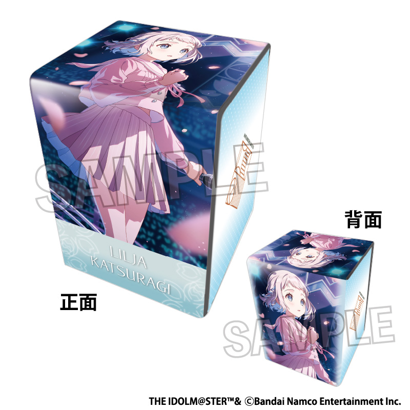 "Gakuen Idolmaster" Illustration Synthetic Leather Deck Case Next Turn Cherry Blossom Photograph Katsuragi Lilja