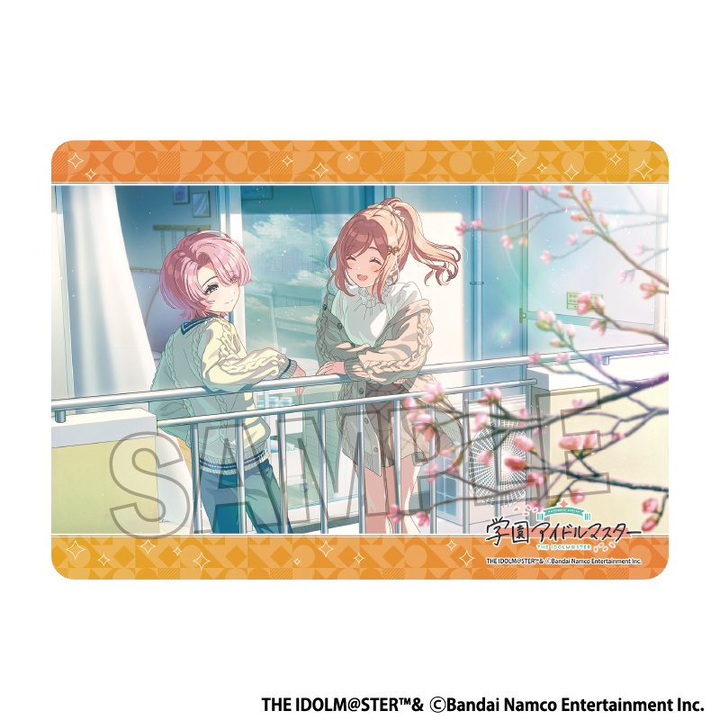 "Gakuen Idolmaster" Illustration Play Mat Next Turn The Start of a New Life