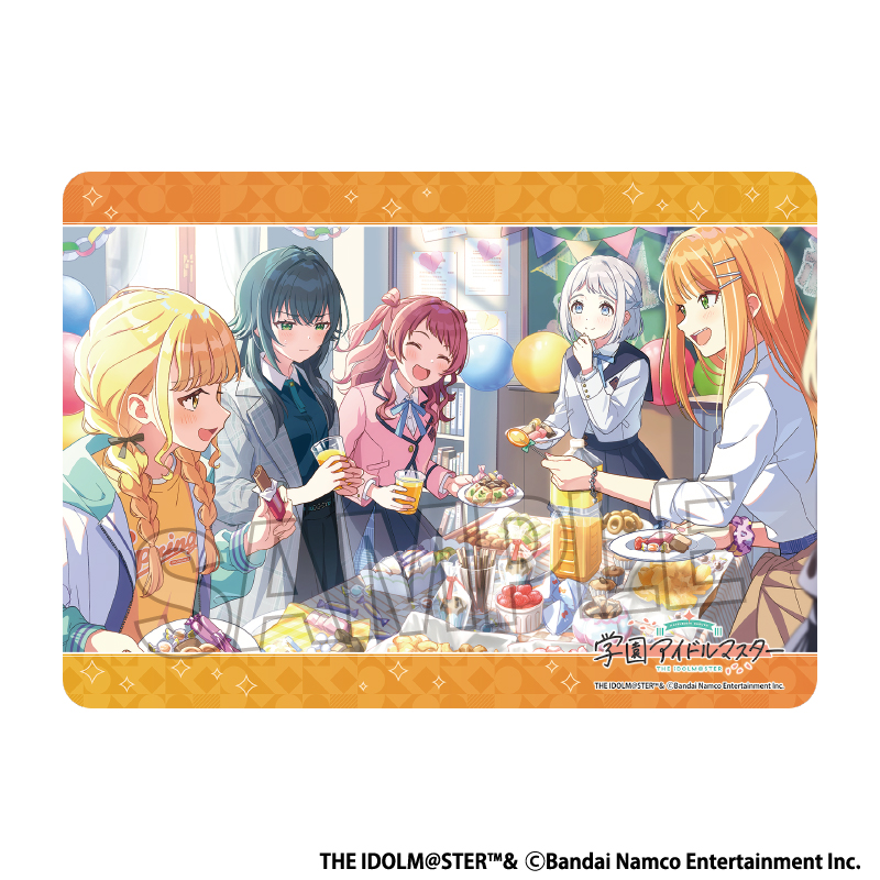 "Gakuen Idolmaster" Illustration Play Mat Next Turn The 2nd Classroom Party!