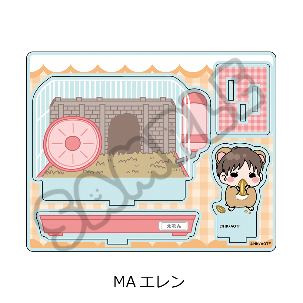 "Attack on Titan" Season 1 - 3 Acrylic Stand MA Eren