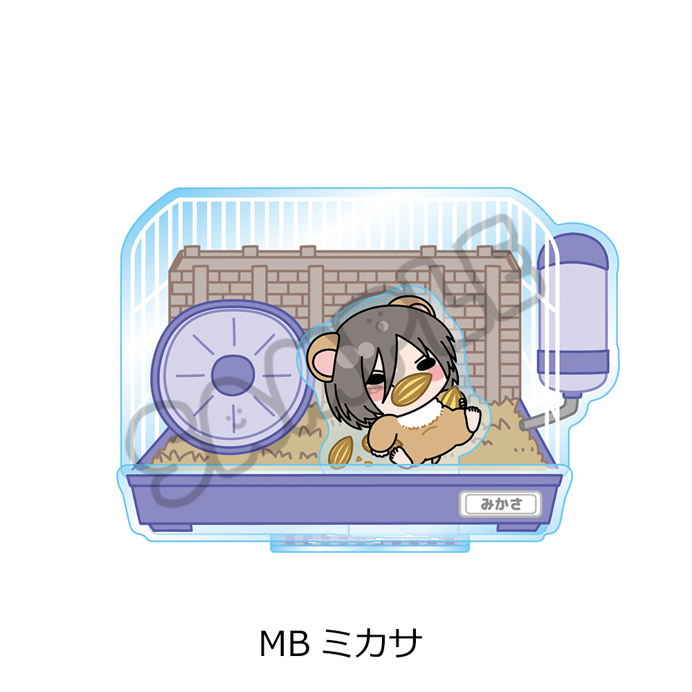 "Attack on Titan" Season 1 - 3 Acrylic Stand MB Mikasa