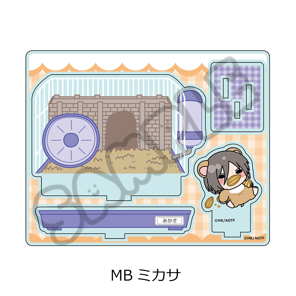 "Attack on Titan" Season 1 - 3 Acrylic Stand MB Mikasa