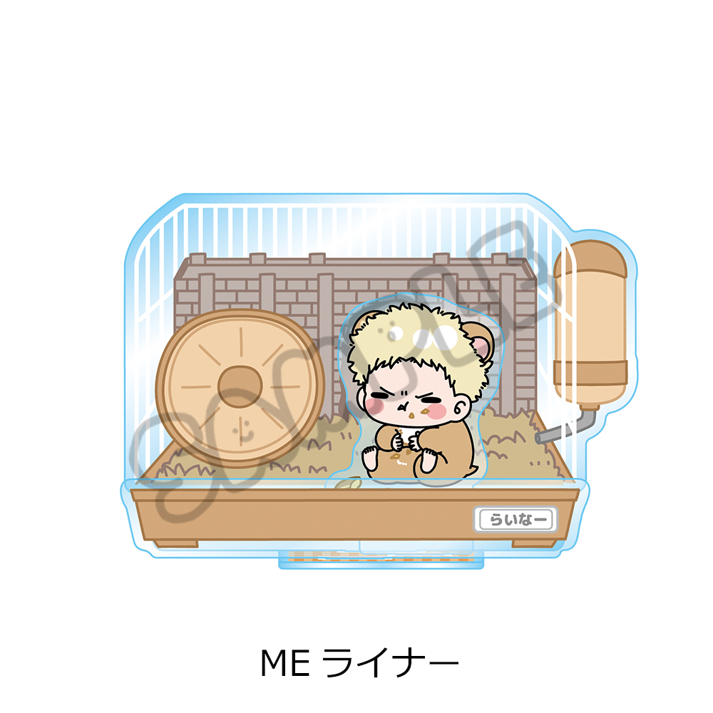 "Attack on Titan" Season 1 - 3 Acrylic Stand ME Reiner