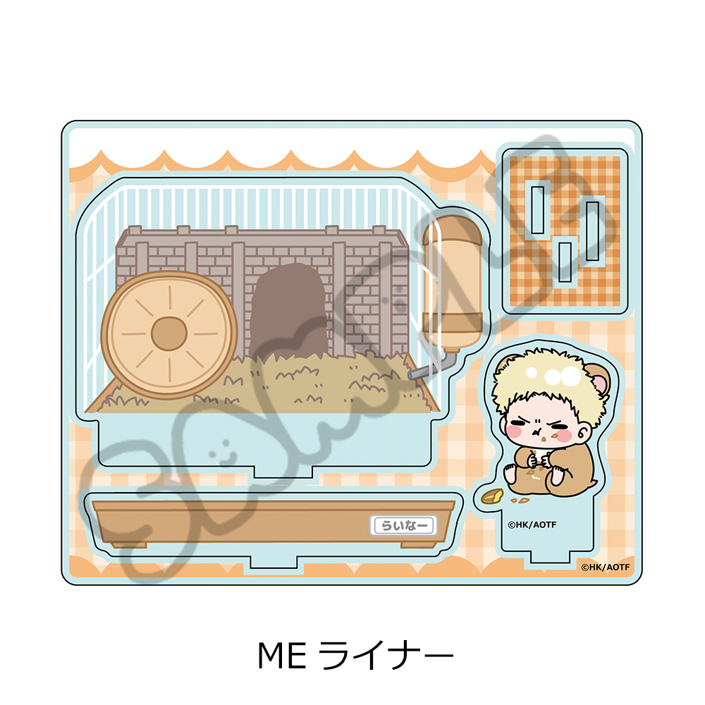 "Attack on Titan" Season 1 - 3 Acrylic Stand ME Reiner