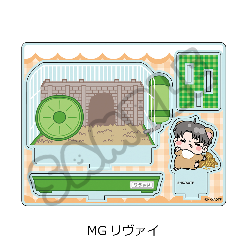 "Attack on Titan" Season 1 - 3 Acrylic Stand MG Levi