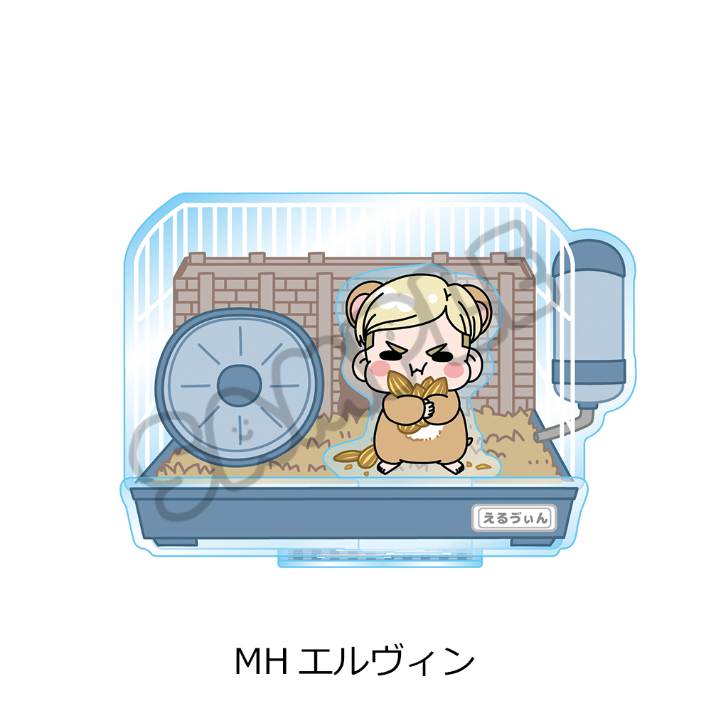 "Attack on Titan" Season 1 - 3 Acrylic Stand MH Erwin