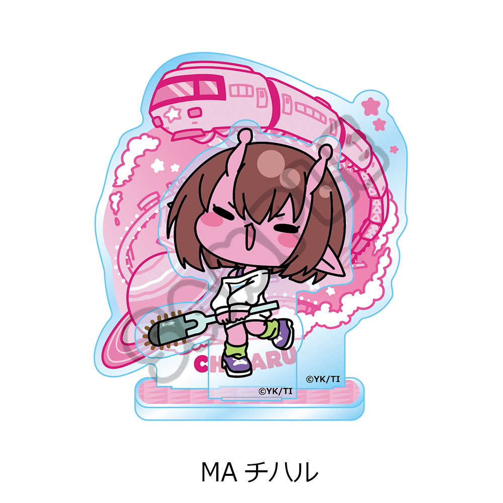 "MILKY SUBWAY THE GALACTIC LIMITED EXPRESS" Acrylic Stand (mochocho) MA Chiharu
