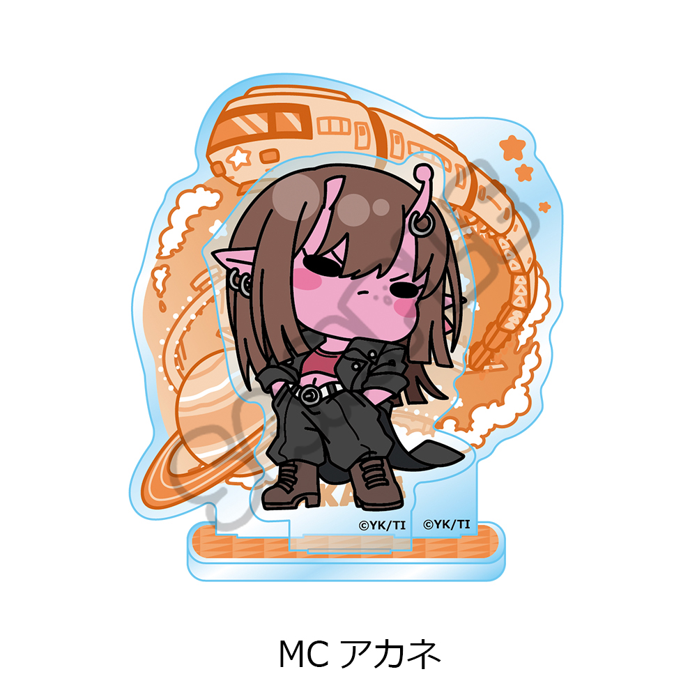 "MILKY SUBWAY THE GALACTIC LIMITED EXPRESS" Acrylic Stand (mochocho) MC Akane