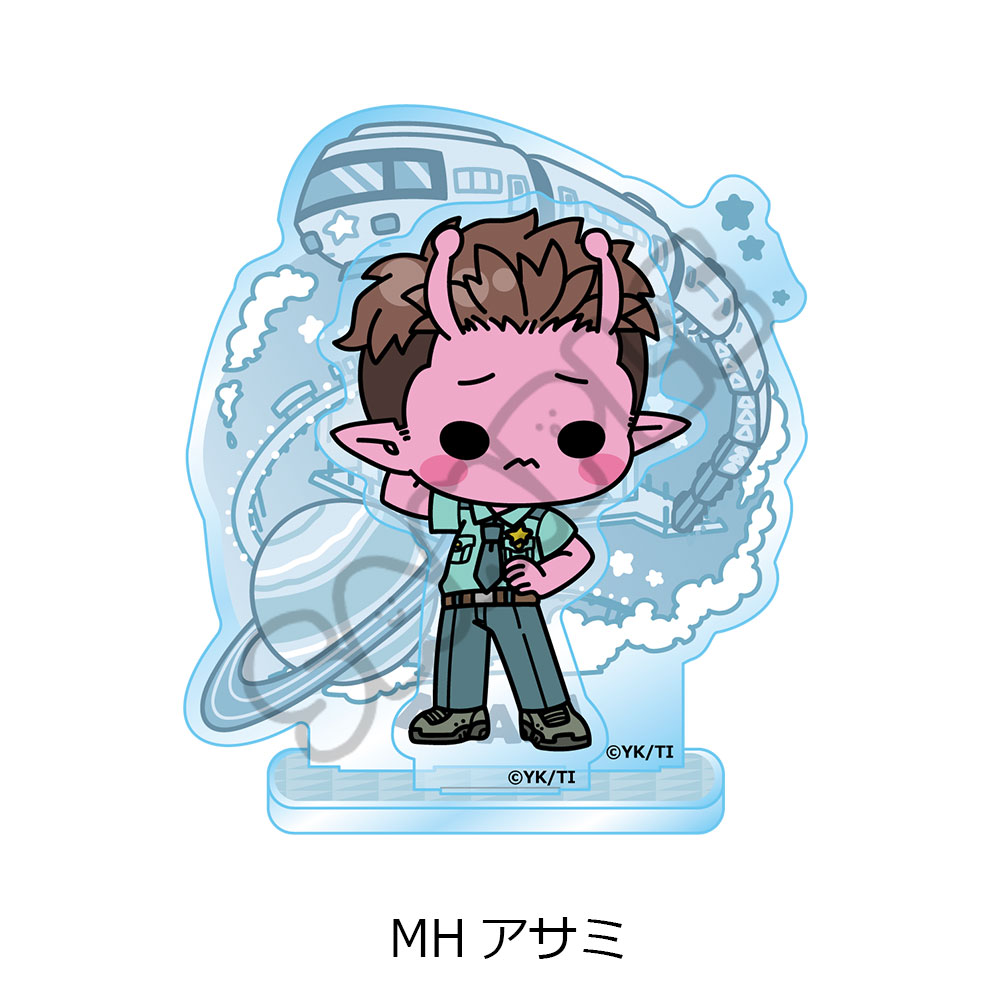 "MILKY SUBWAY THE GALACTIC LIMITED EXPRESS" Acrylic Stand (mochocho) MH Asami