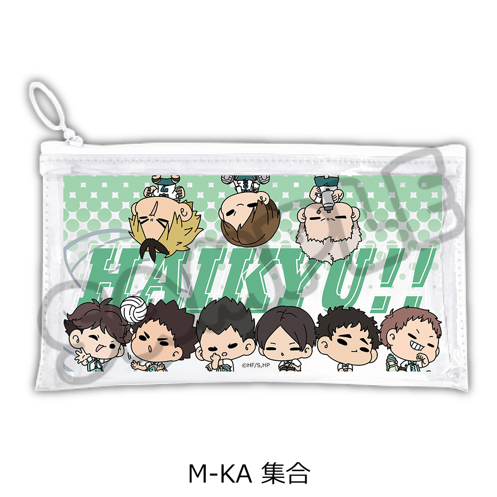 "Haikyu!!" Vol. 10 Flat Clear Pouch (mochocho) M-KA Group