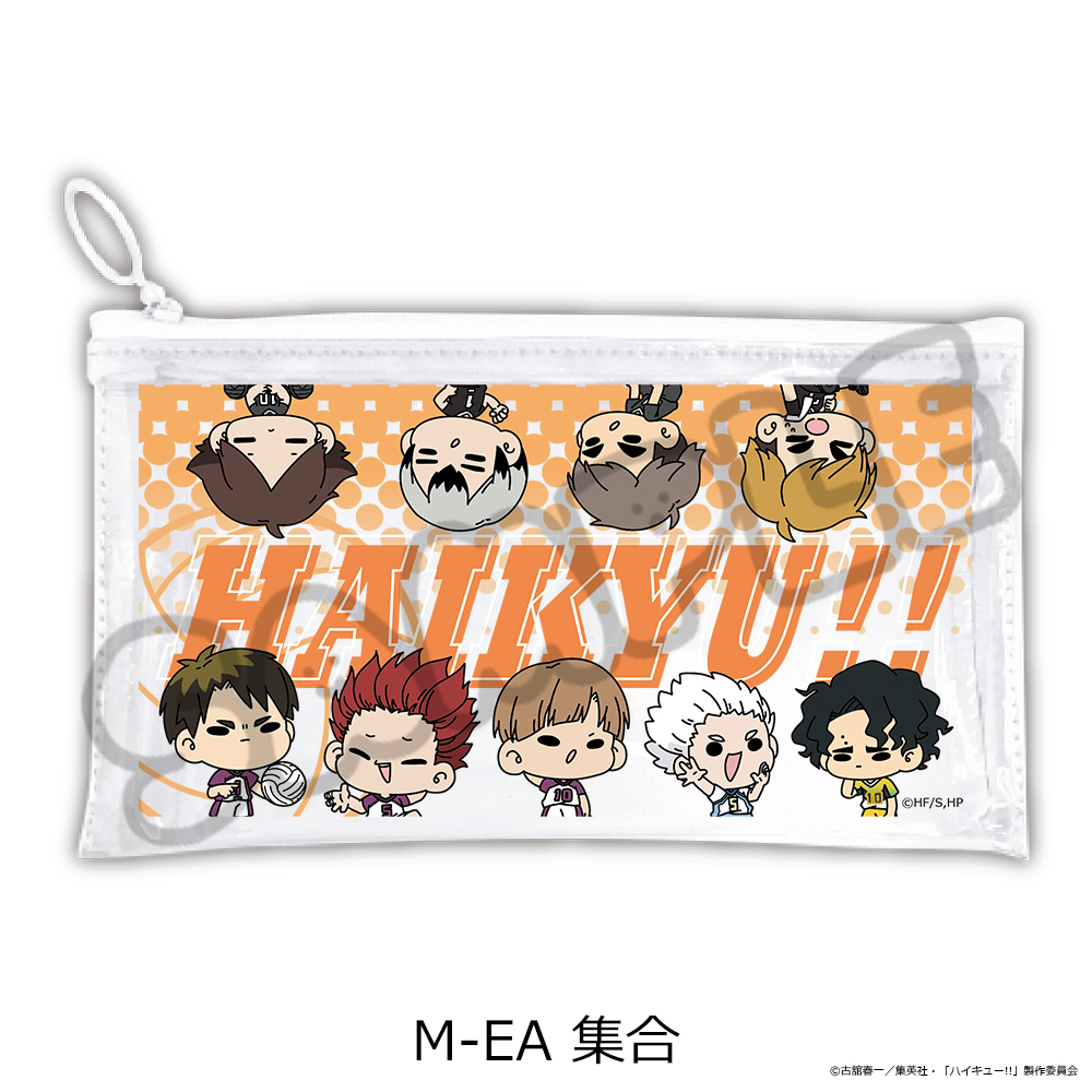 "Haikyu!!" Vol. 11 Flat Clear Pouch (mochocho) M-EA Group