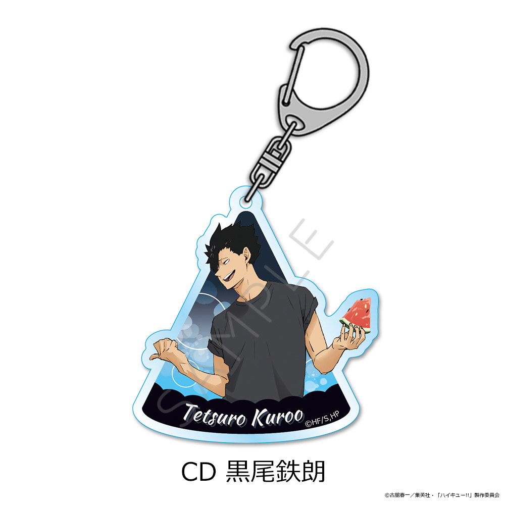 "Haikyu!!" Vol. 13 Acrylic Key Chain CD Kuroo Tetsuro