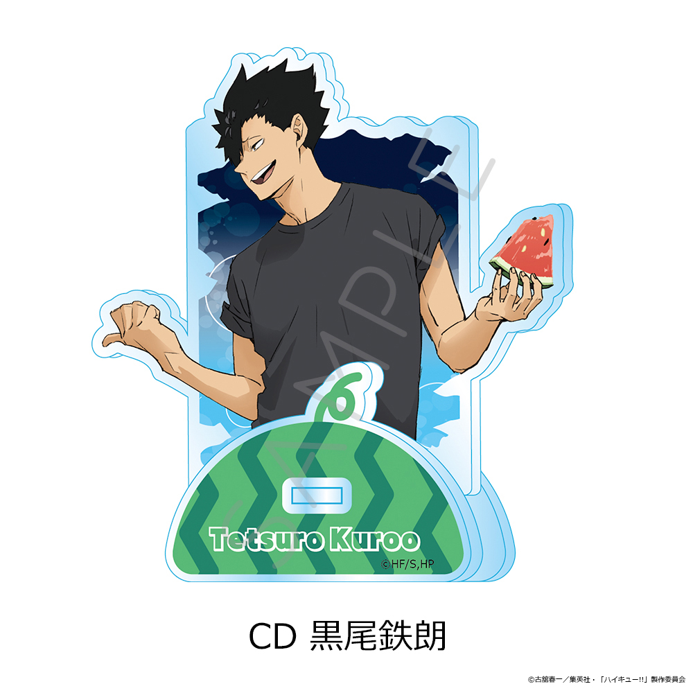 "Haikyu!!" Vol. 13 Acrylic Stand CD Kuroo Tetsuro