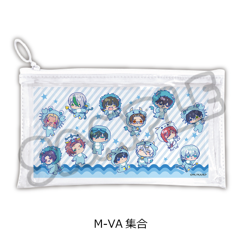 "Blue Lock" Vol. 11 Flat Clear Pouch M-VA Group