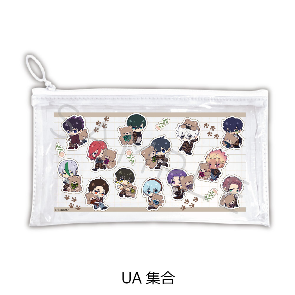 "Blue Lock" Vol. 12 Flat Clear Pouch UA Group