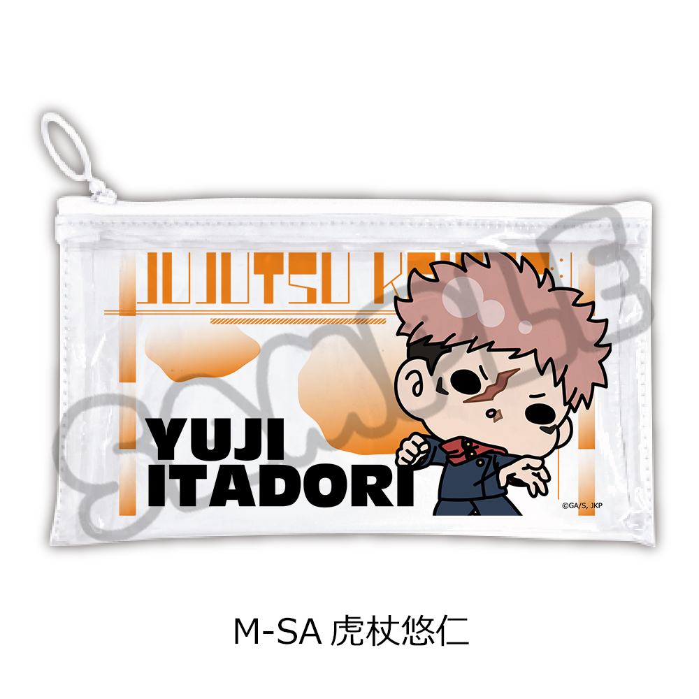 "Jujutsu Kaisen" Season 3 Culling Game Vol. 2 Flat Clear Pouch M-SA Itadori Yuji