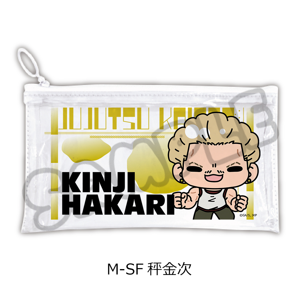 "Jujutsu Kaisen" Season 3 Culling Game Vol. 2 Flat Clear Pouch M-SF Hakari Kinji