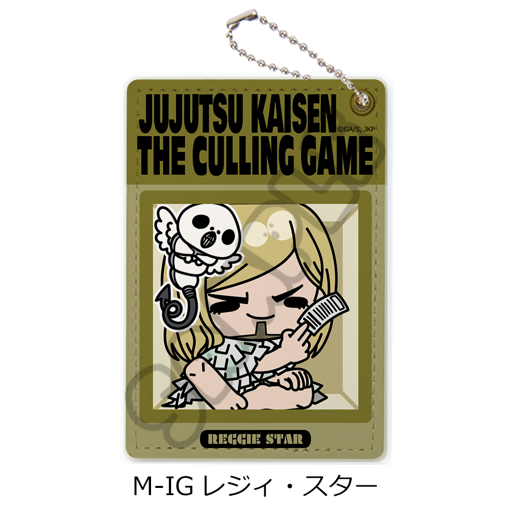 "Jujutsu Kaisen" Season 3 Culling Game Vol. 3 Pass Case M-IG Reggie Star