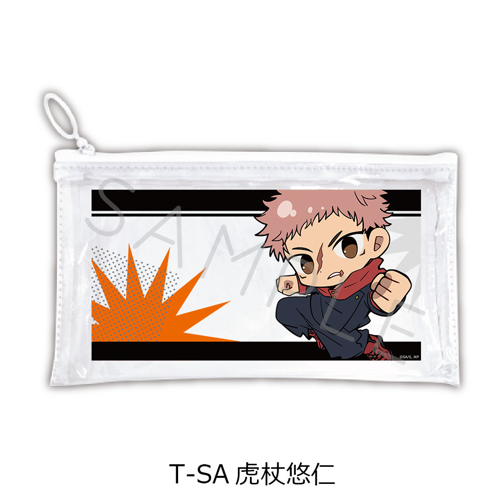 "Jujutsu Kaisen" Season 3 Culling Game Vol. 4 Flat Clear Pouch T-SA Itadori Yuji