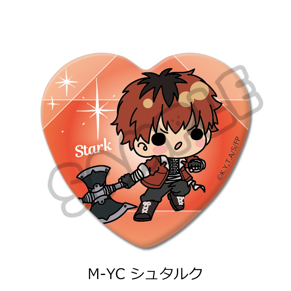 "Frieren: Beyond Journey's End" Vol. 3 Heart Can Badge M-YC Stark