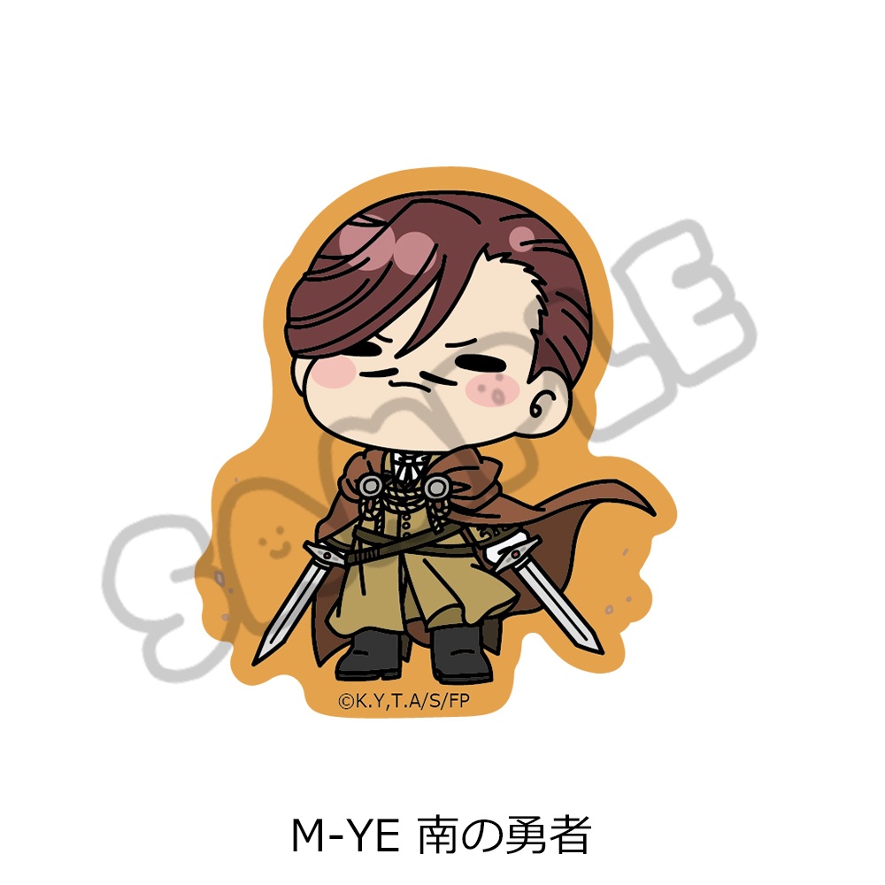 "Frieren: Beyond Journey's End" Vol. 3 Clear Die-cut Sticker M-YE The Hero of the South