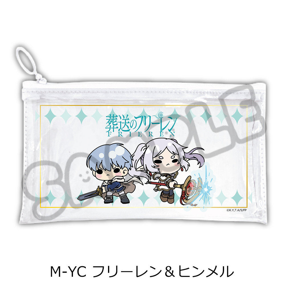 "Frieren: Beyond Journey's End" Vol. 3 Flat Clear Pouch M-YC Frieren & Himmel