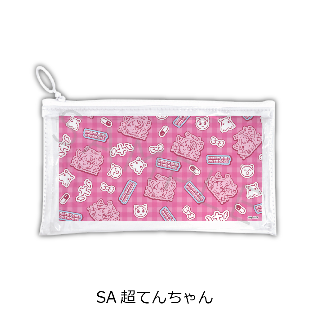 "NEEDY STREAMER OVERLOAD" Vol. 2 Flat Clear Pouch SA KAngel