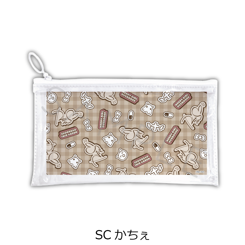 "NEEDY STREAMER OVERLOAD" Vol. 2 Flat Clear Pouch SC Kache