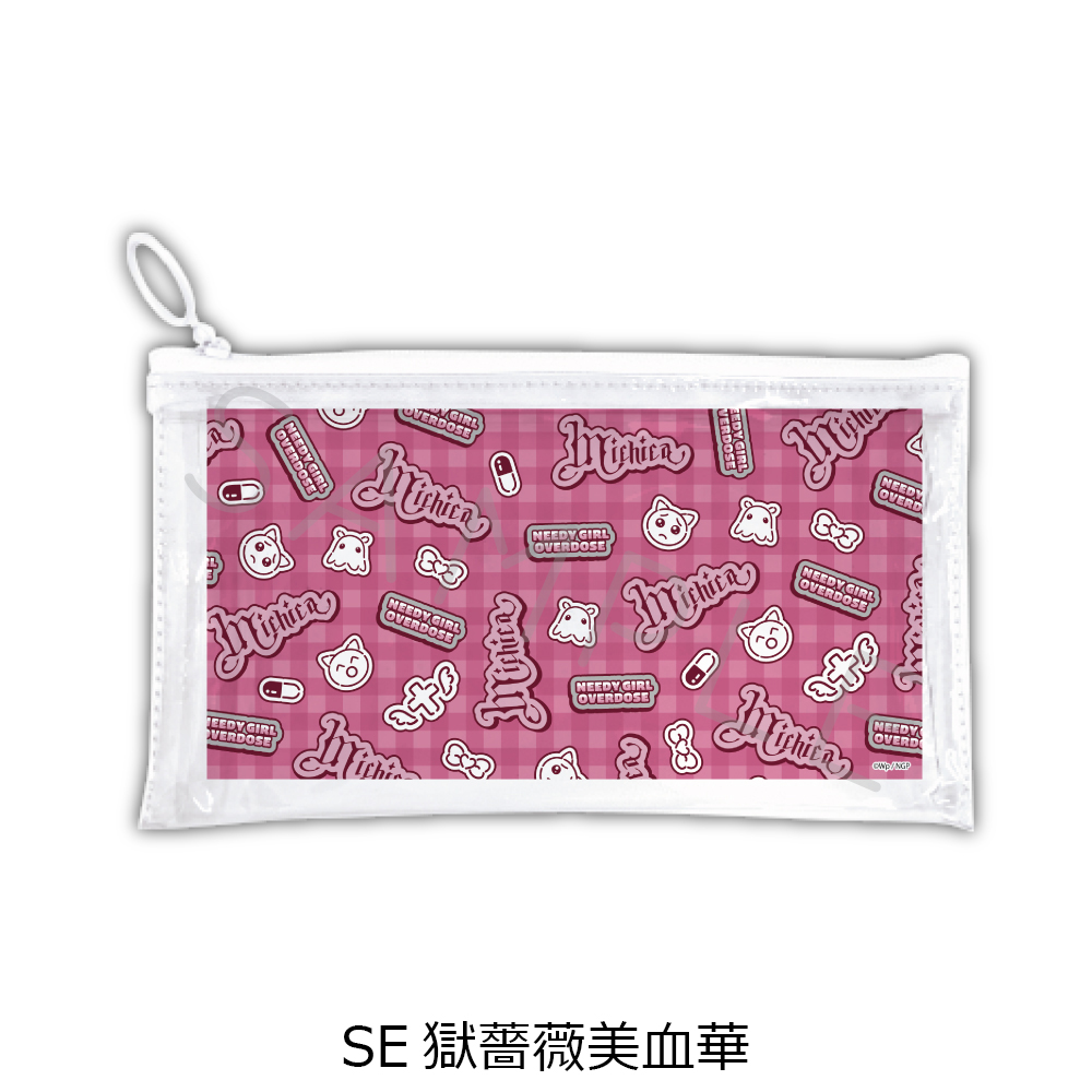 "NEEDY STREAMER OVERLOAD" Vol. 2 Flat Clear Pouch SE Gokubara Michica
