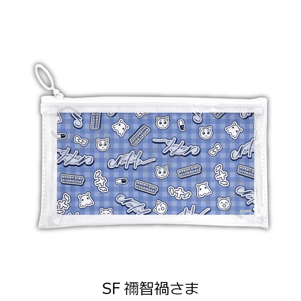 "NEEDY STREAMER OVERLOAD" Vol. 2 Flat Clear Pouch SF Nechika-Sama