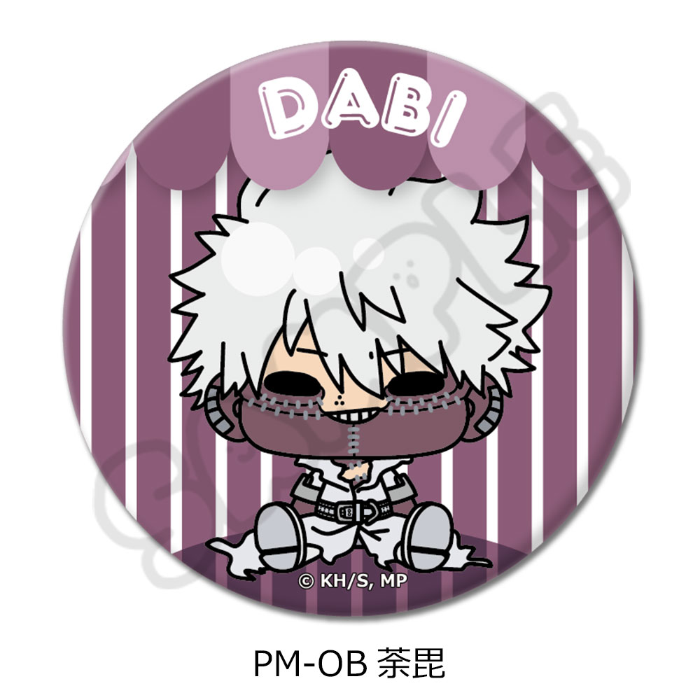 "My Hero Academia" POTEmocho Vol. 7 Round Can Badge (57mm) PM-OB Dabi