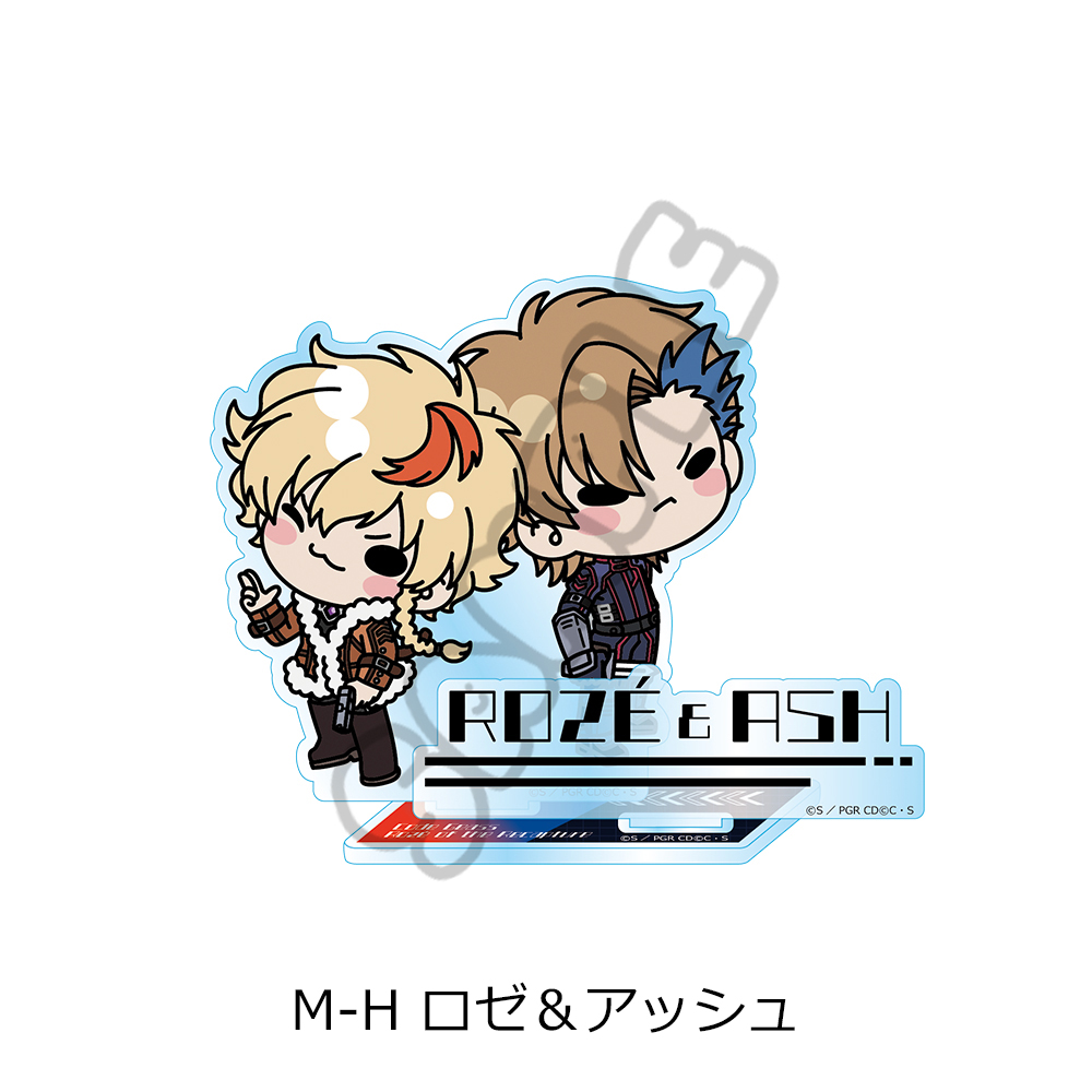 "Code Geass Roze of the Recapture" Acrylic Stand M-H Roze & Ash