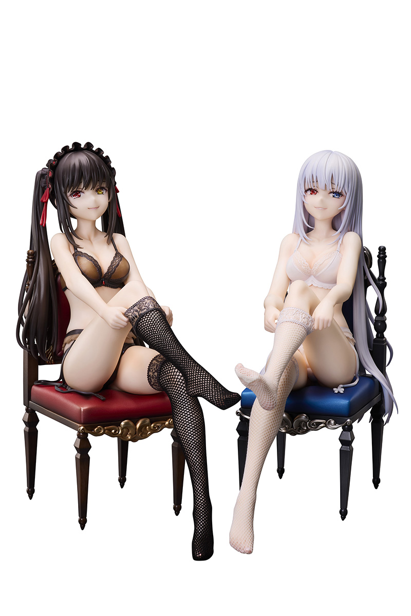 [Pre-order] "Date A Bullet" Tokisaki Kurumi & White Queen 1/7 Complete Figure Set